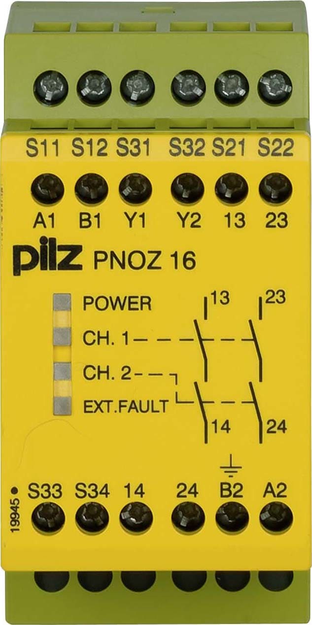 Pilz PNOZ 16 230VAC 24VDC 2n/o