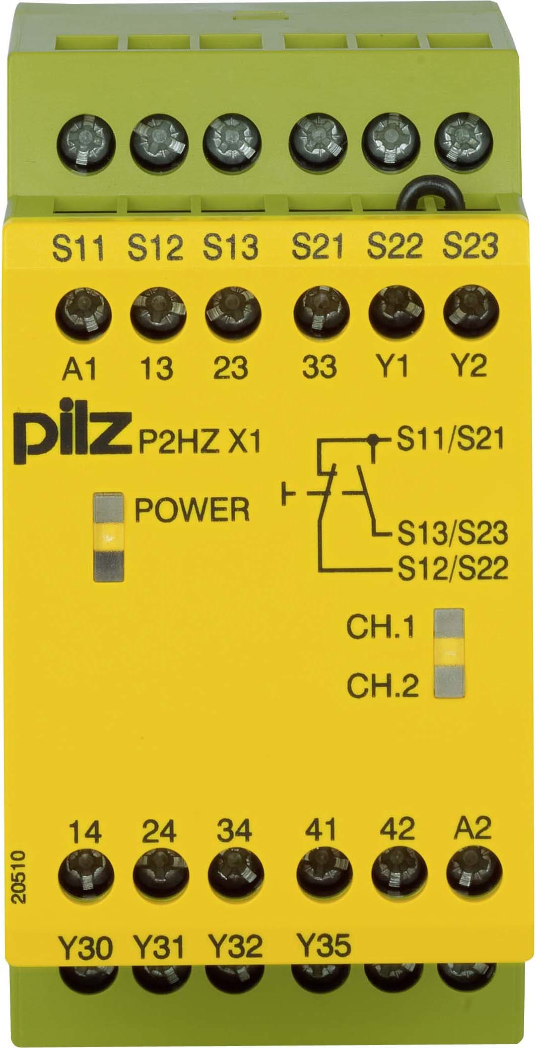 Pilz P2HZ X1 24VAC 3n/o 1n/c