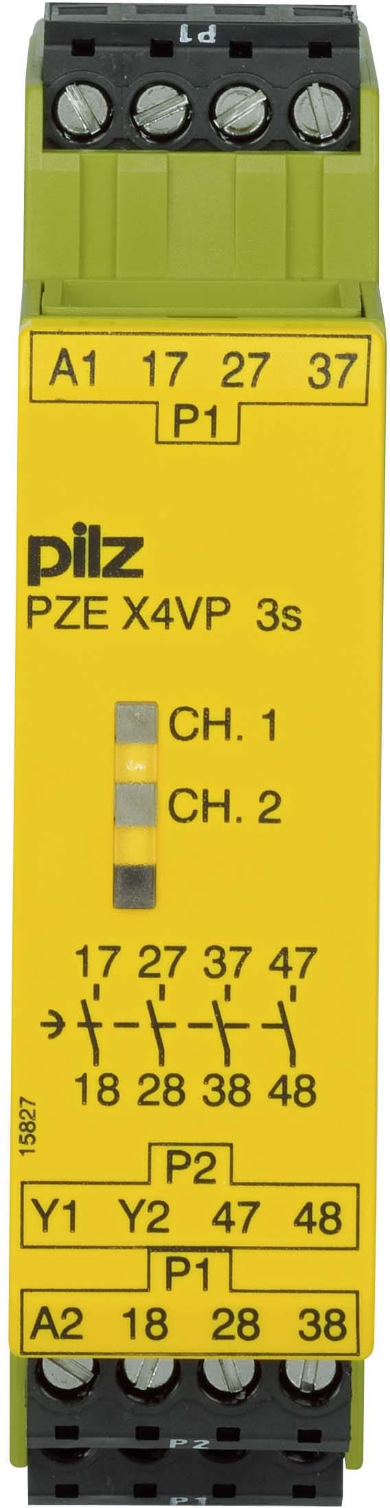 Pilz PZE X4VP 3/24VDC 4n/o fix