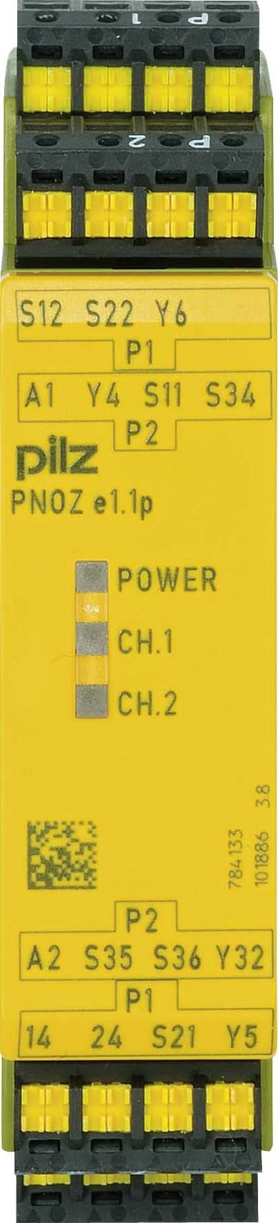 Pilz PNOZ e1.1p C 24VDC 2so