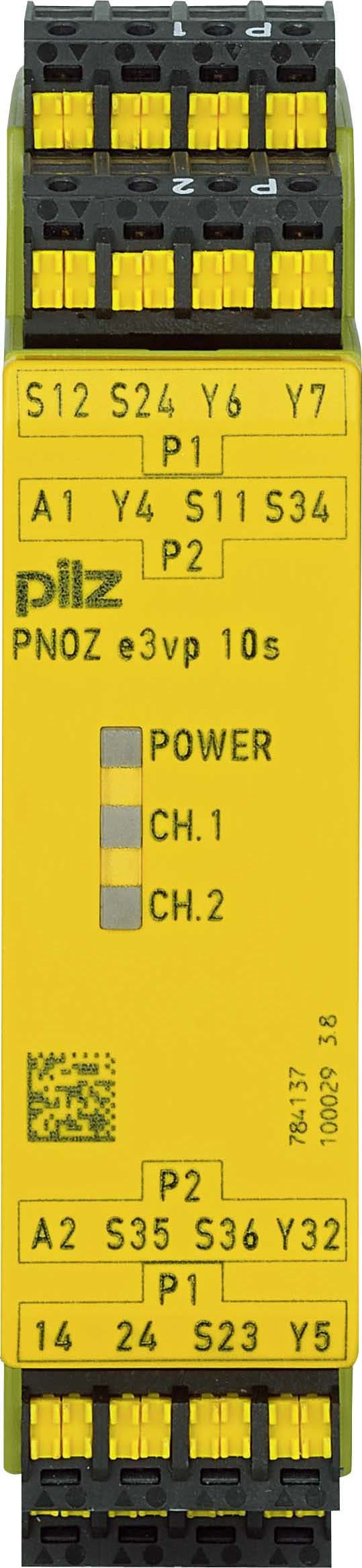 Pilz PNOZ e3vp C 10/24VDC 1so 1so t
