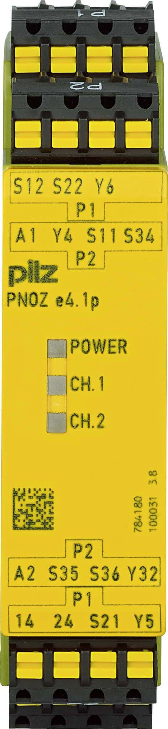 Pilz PNOZ e4.1p C 24VDC 2so