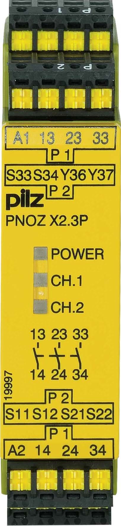 Pilz PNOZ X2.3P C 24VACDC 3n/o