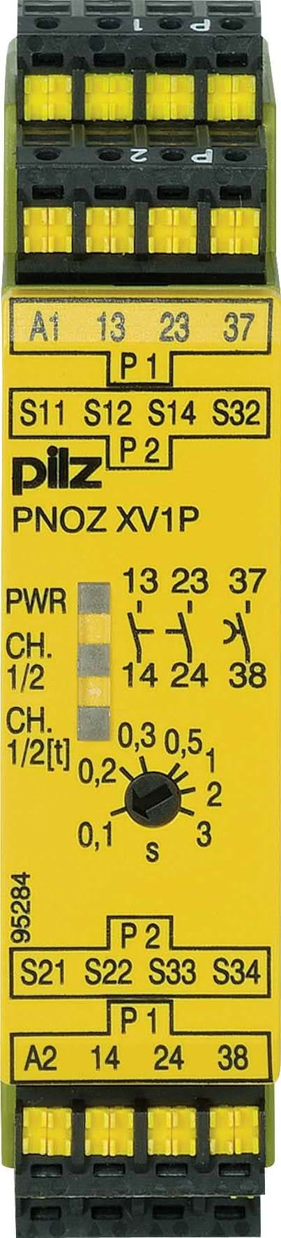 Pilz PNOZ XV1P C 3/24VDC 2n/o 1n/o t