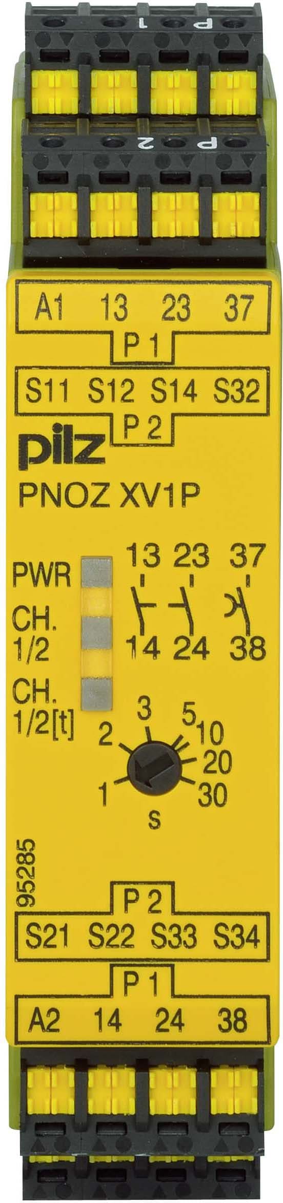Pilz PNOZ XV1P C 30/24VDC 2n/o 1n/o t