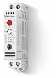 Finder Finder Type 7T.51 - panel thermo-hygrostat +10°C to +60°C 110-240V AC Din Rail Mounted