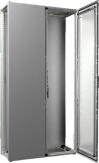 Rittal Rittal VX Baying enclosure 800Wx1800Hx500D mm Two Door IP55 with one cam lock with mounting plate