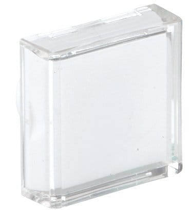 Allen-Bradley 800B 16MM PUSH BUTTON WHITE SQ LENS CAP