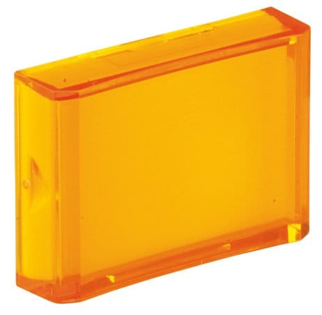 Allen-Bradley 16MM LENS CAP RECT YELLOW