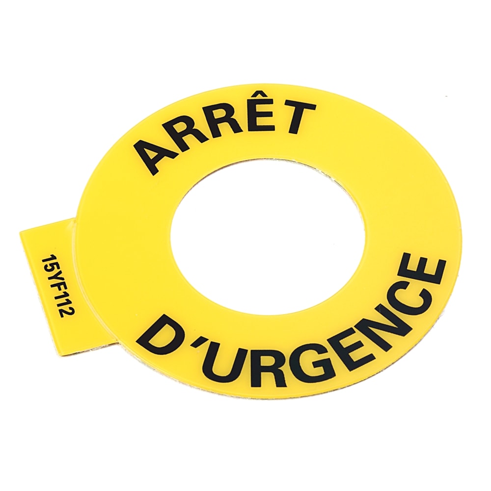 Allen-Bradley Emergency S2p Yell 60mm (French)