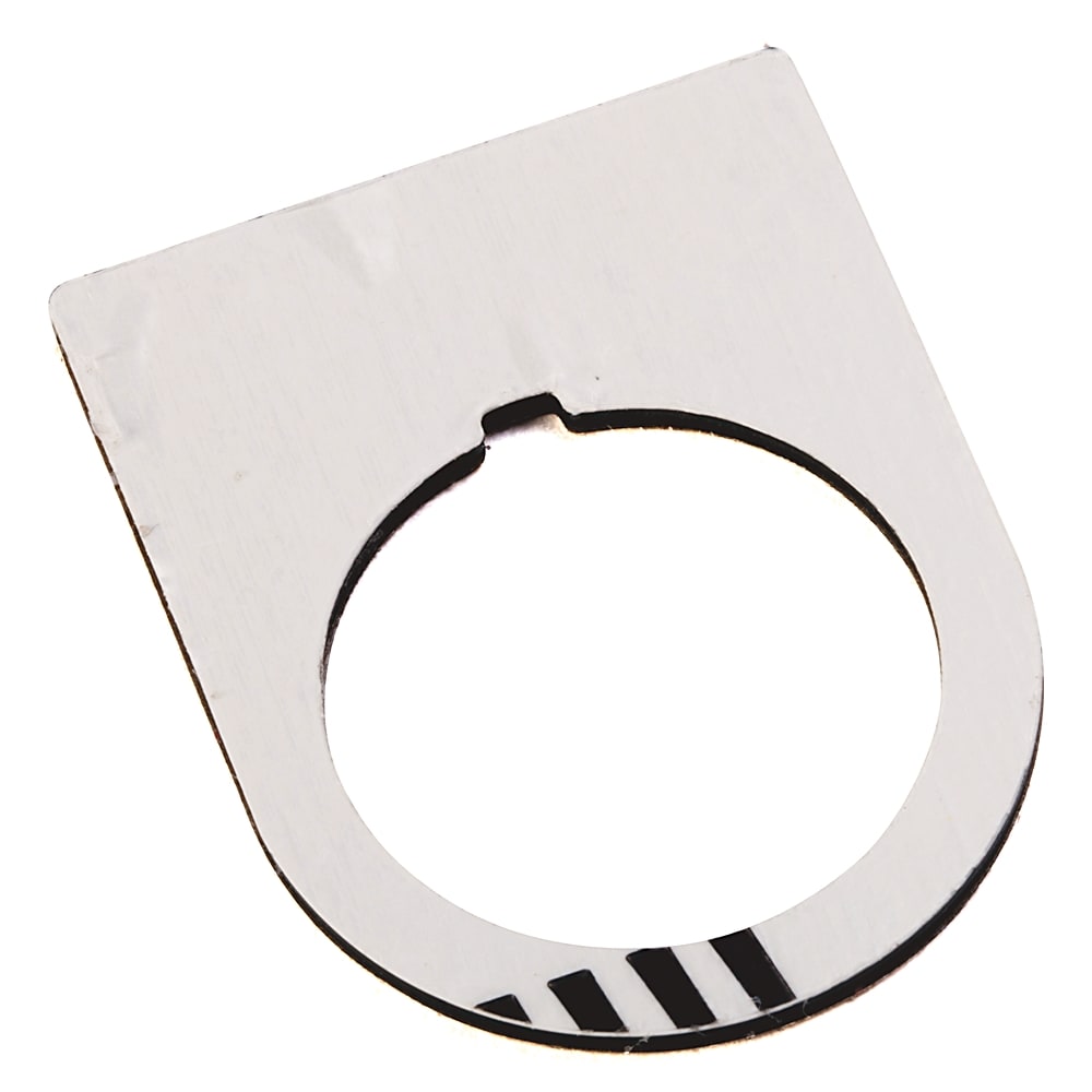 Allen-Bradley Large Leg plate - Engraving required