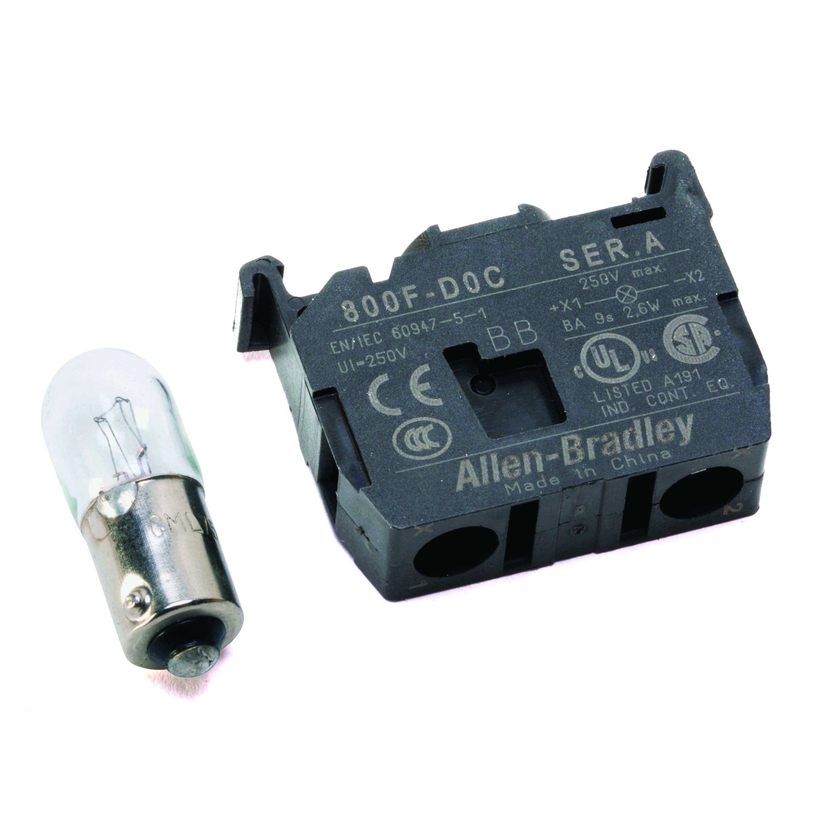 Allen-Bradley 800F INCANDESCENT MODULE 24VAC/DC