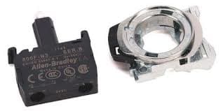 Allen-Bradley white illum block 24vdc