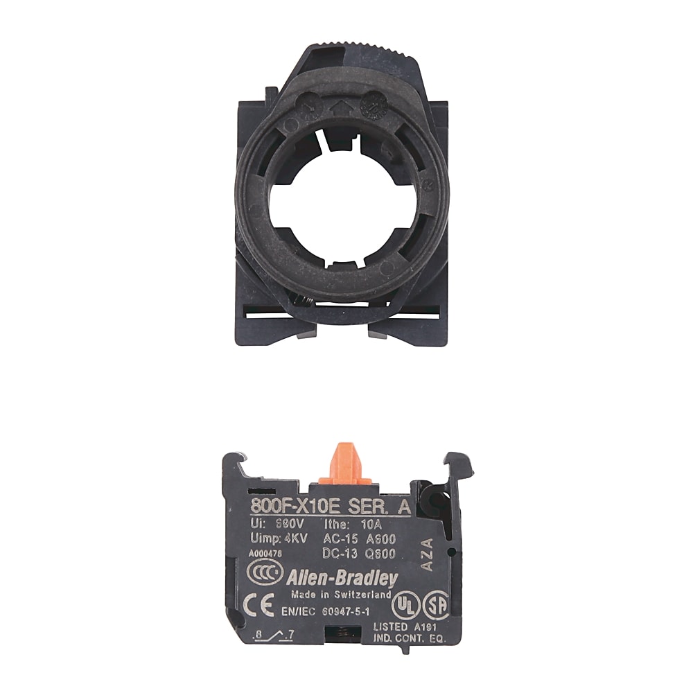 Allen-Bradley 1N/O CONTACT BLOCK + LATCH