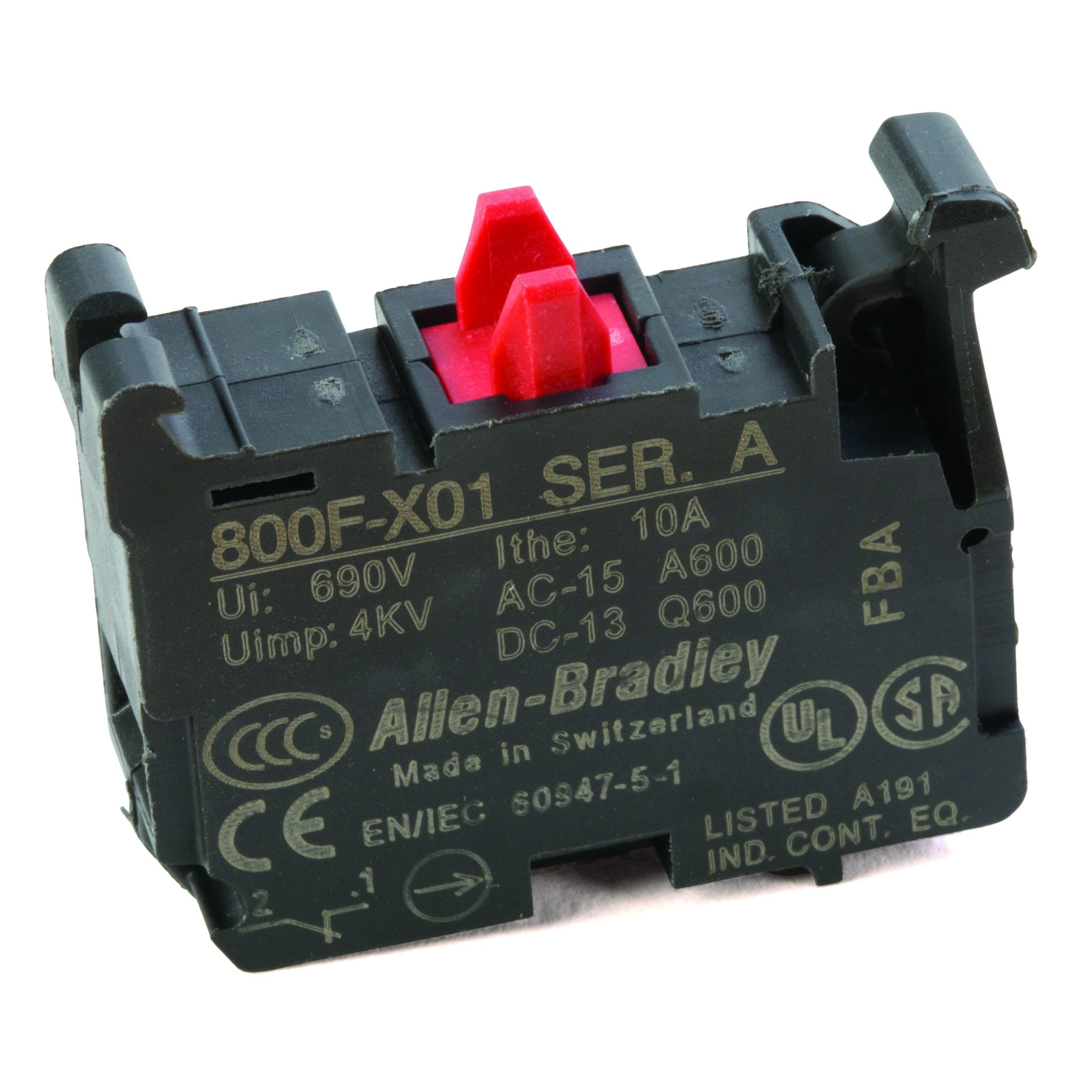 Allen-Bradley Contact Block Latch Mount N/C