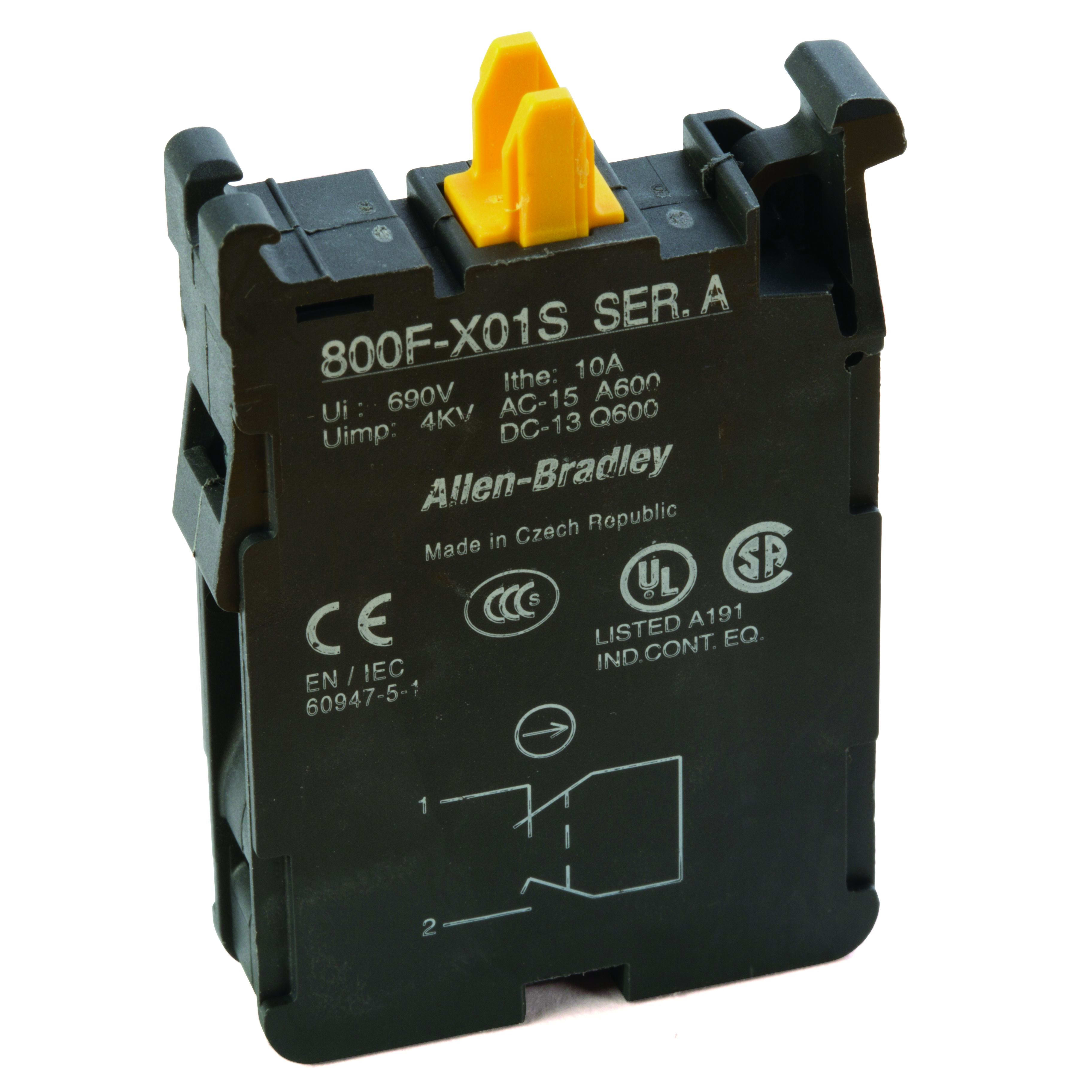 Allen-Bradley Contact Block Latch Mount Self Monitoring