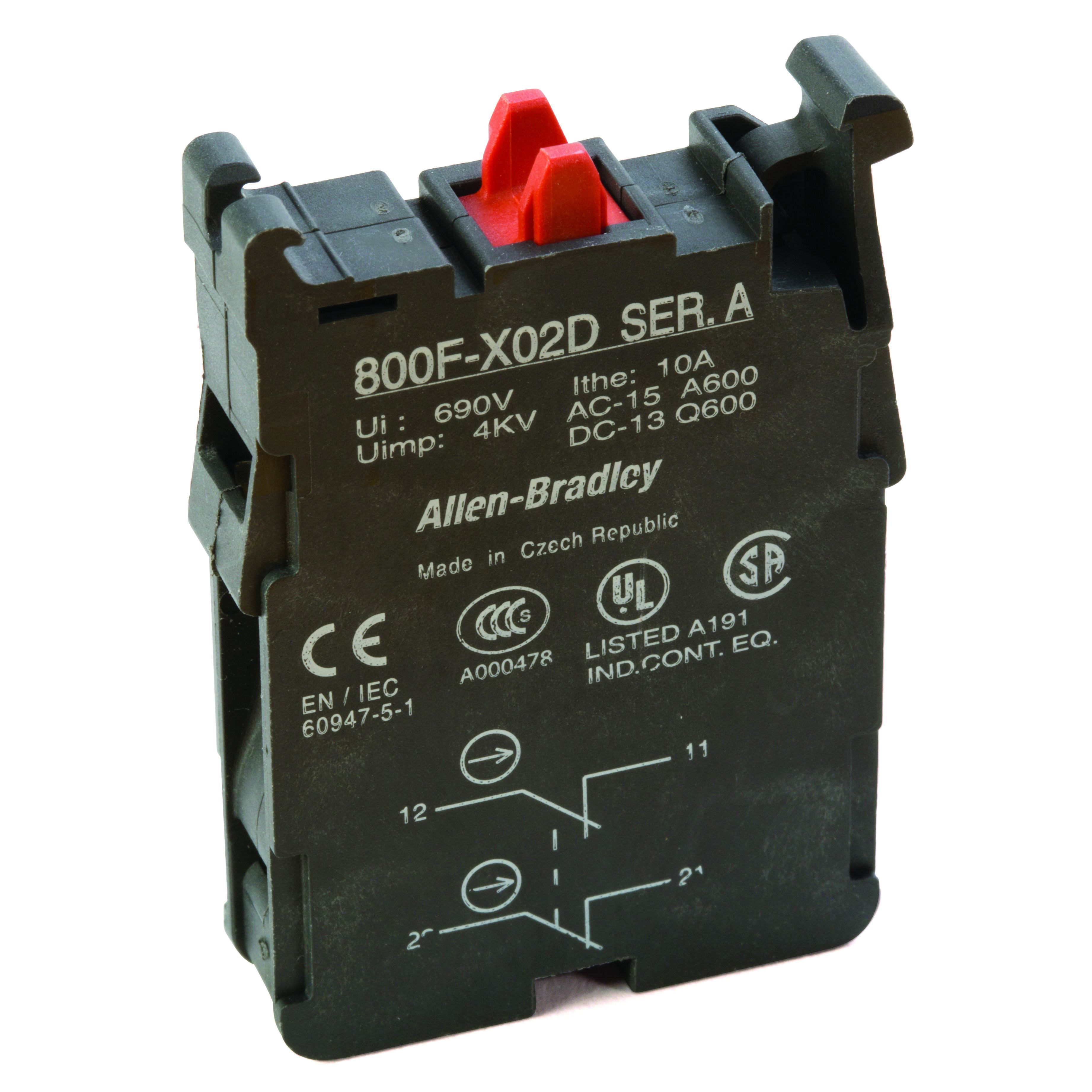 Allen-Bradley CONTACT BLOCK LATCH MOUNT