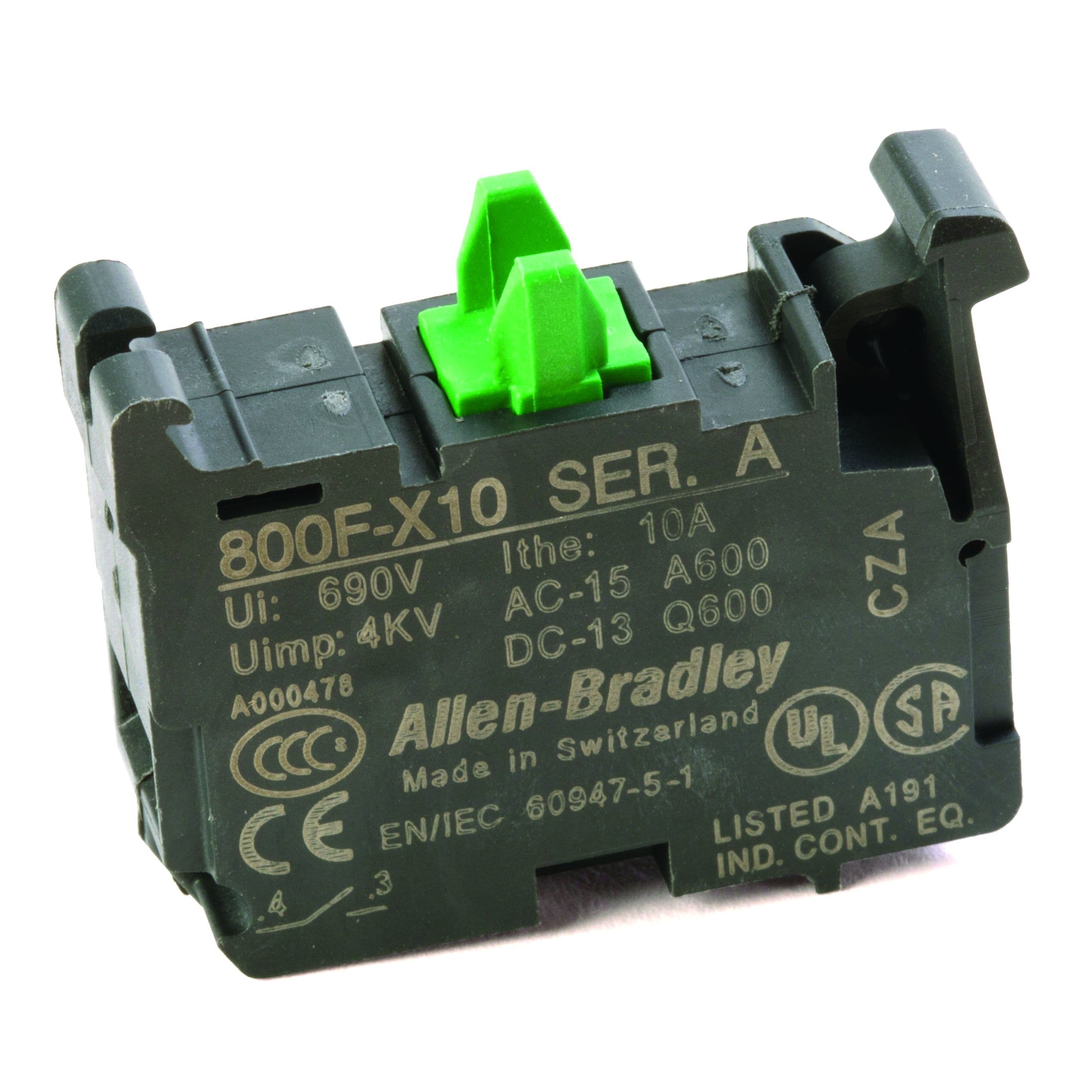 Allen-Bradley Contact Block Latch Mount N/O