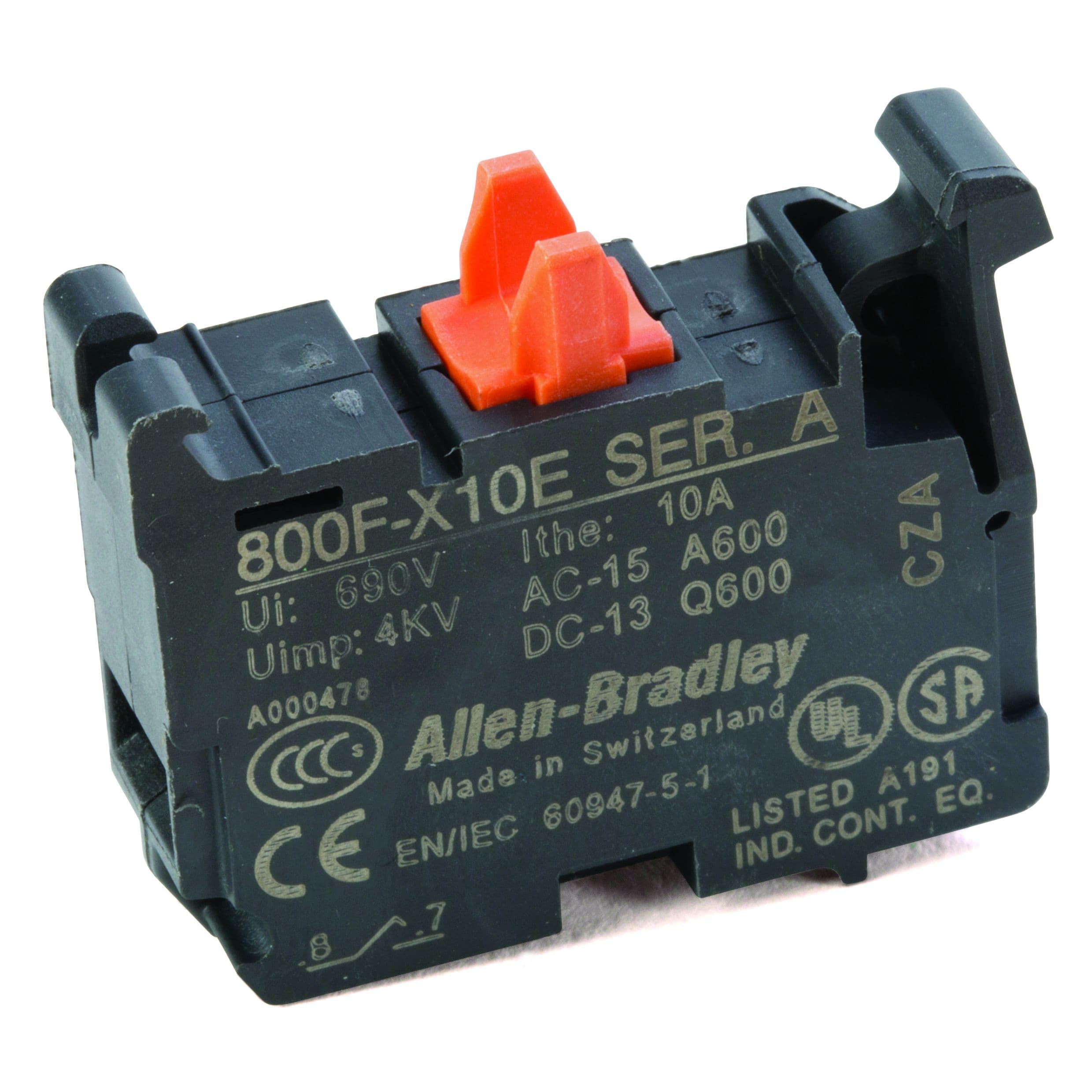 Allen-Bradley Contact Block Latch Mount NO EM