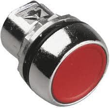 Allen-Bradley Push Button Metal Flush Red