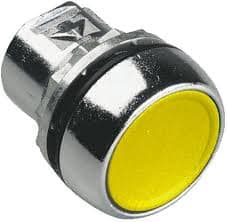 Allen-Bradley Push Button Metal Flush Yell