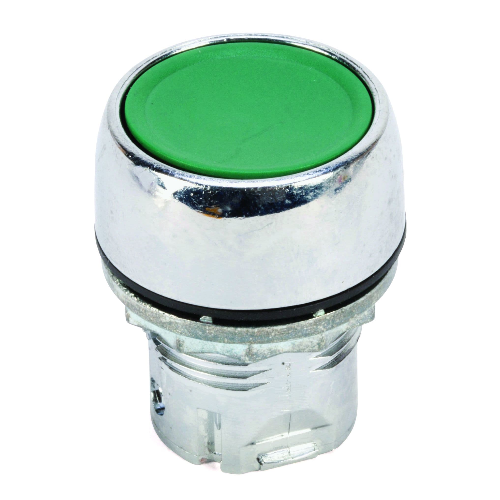 Allen-Bradley Push Button Metal Flush Grn maintained