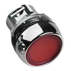 Allen-Bradley Push Button Metal Guarded Flush Red