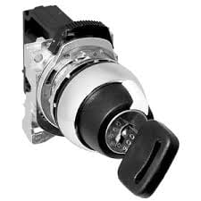 Allen-Bradley 3 Position Key switch with 3805 key