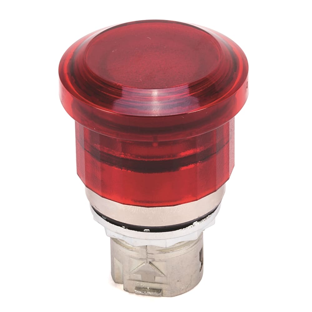 Allen-Bradley Illum Mush Metal 40mm PushPull Red