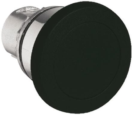 Allen-Bradley Mush Metal 40mm Momentary Black