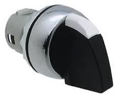 Allen-Bradley 3 Pos Sel Sw Metal Blk with Whi Insert