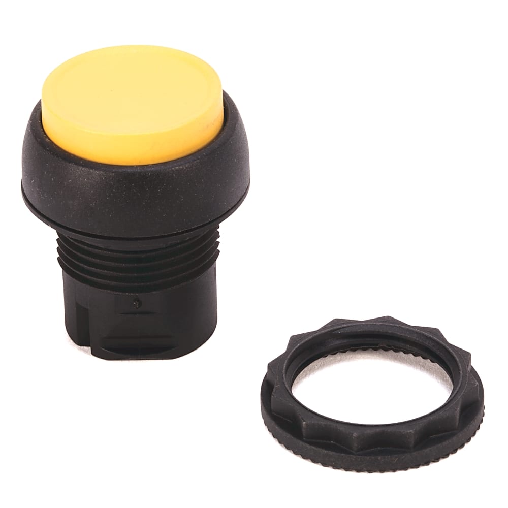 Allen-Bradley Lens Cap Extended, White ->