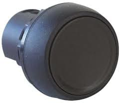 Allen-Bradley Push Button Plastic Flush Black