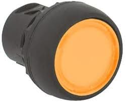 Allen-Bradley - Illum Push Button Plastic Flush Amber