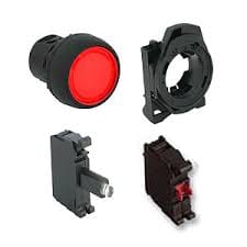 Allen-Bradley 22MM MOMENTARY PUSH BUTTON 800F PB