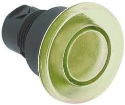 Allen-Bradley Illuminated Mushroom PB Yellow