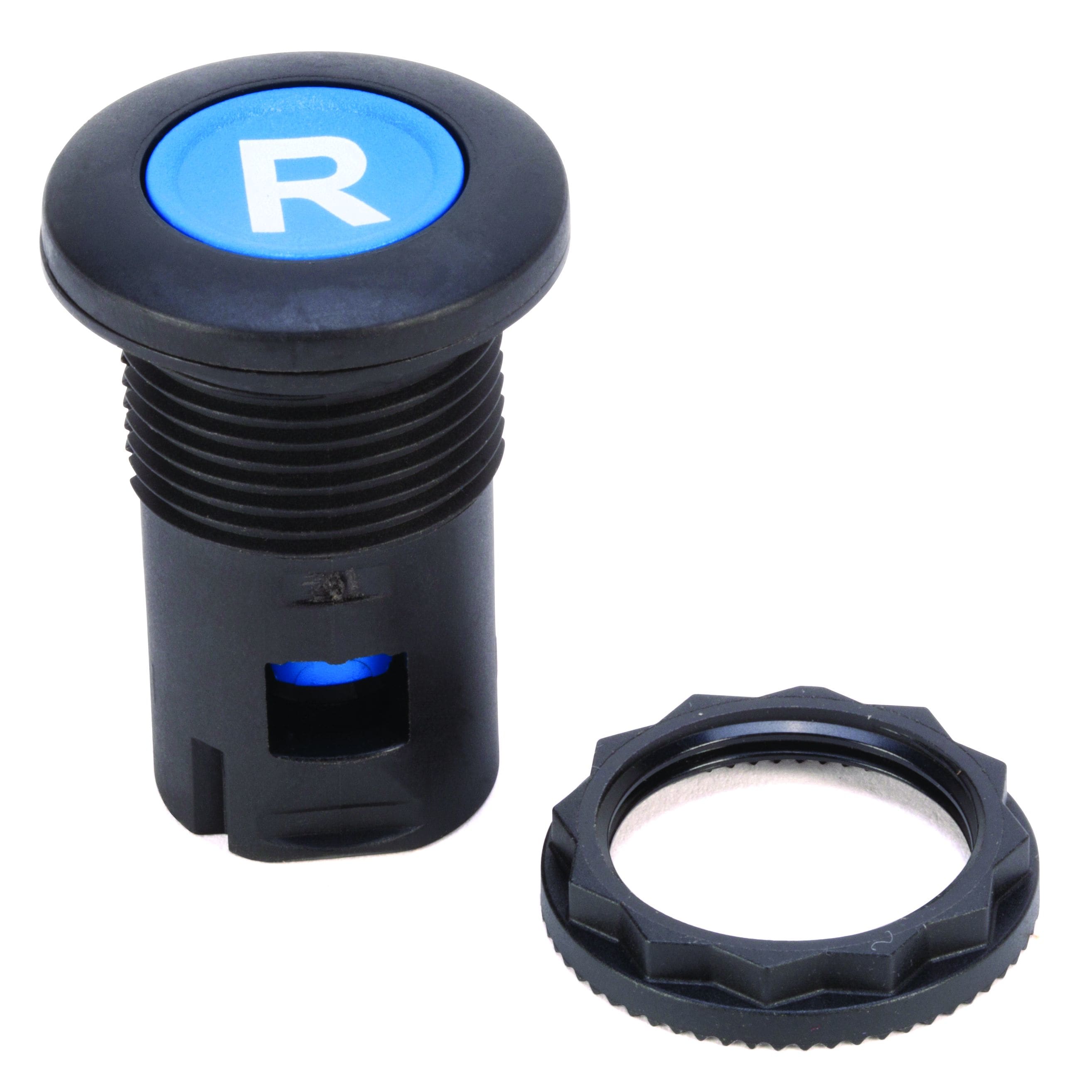 Allen-Bradley PUSH BUTON - PLASTIC BLUE "R" RESET