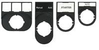 Allen-Bradley 30 X 40MM LEGEND PLATE S