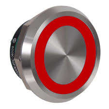 Allen-Bradley Piezo operators 30.5mm Red 24VDC