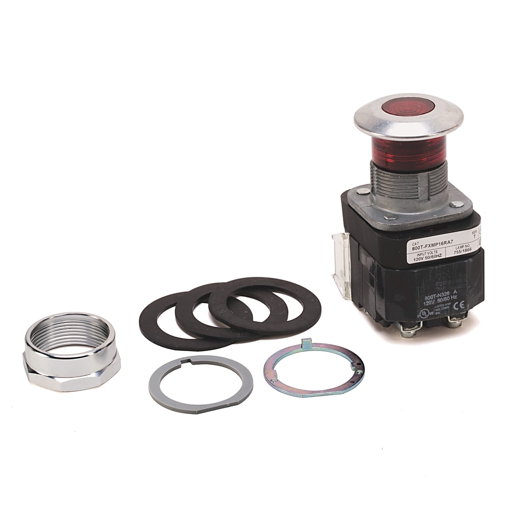 Allen-Bradley PUSH-PULL ILLUMINATED 3 POS PUSH BUTTON