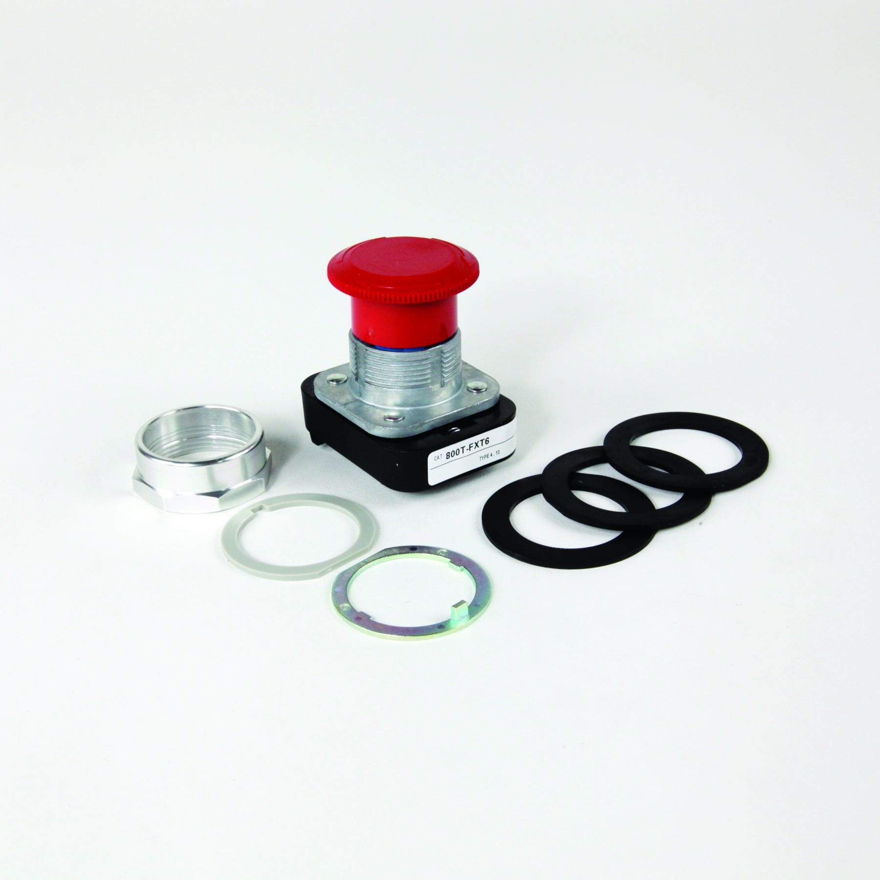 Allen-Bradley PUSH-PULL TWIST/RELEASE 2 POSITION RED