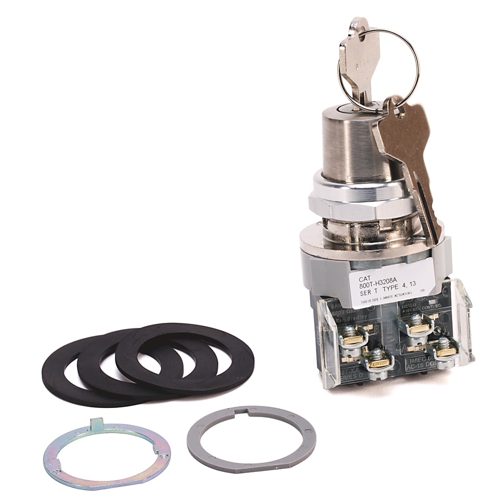 Allen-Bradley 30.5mm Type 4/13 2 Pos. Cylinder Lock Se