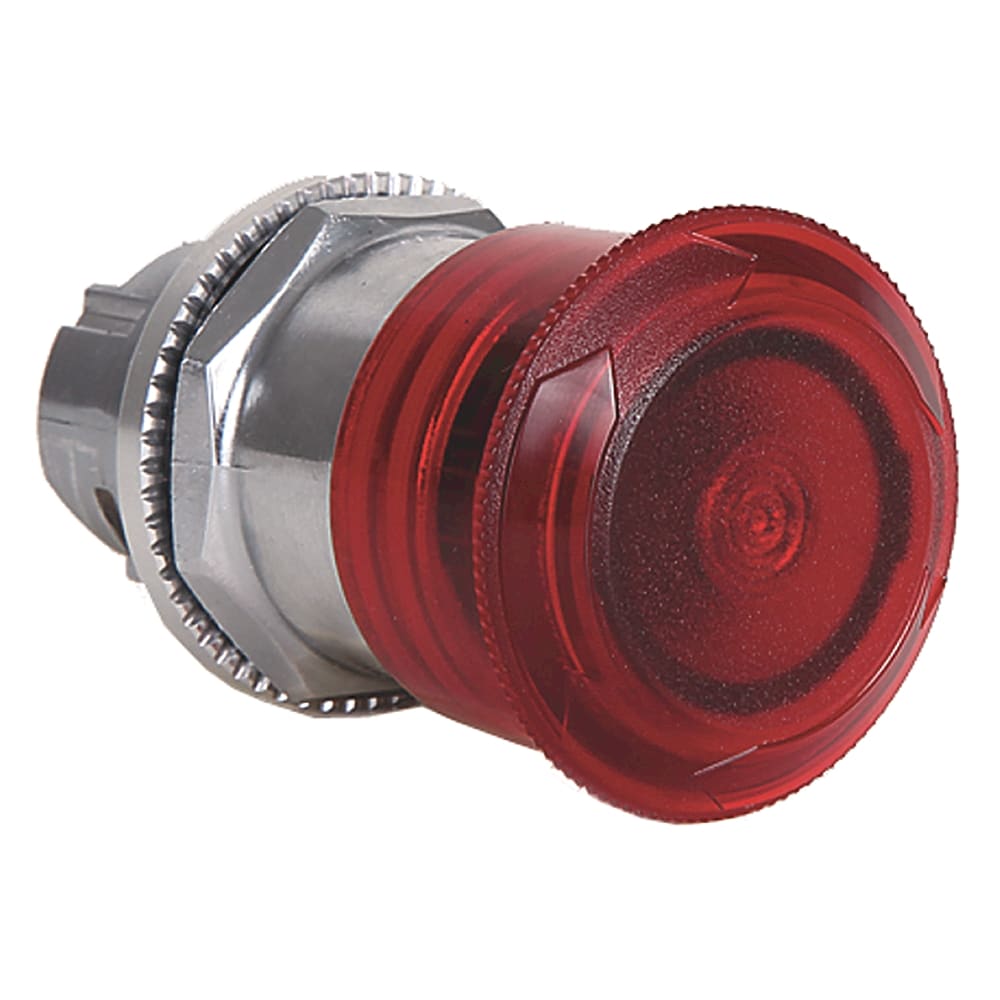 Allen-Bradley - 30mm Trigger Action E-Stop PB 12-130VACD