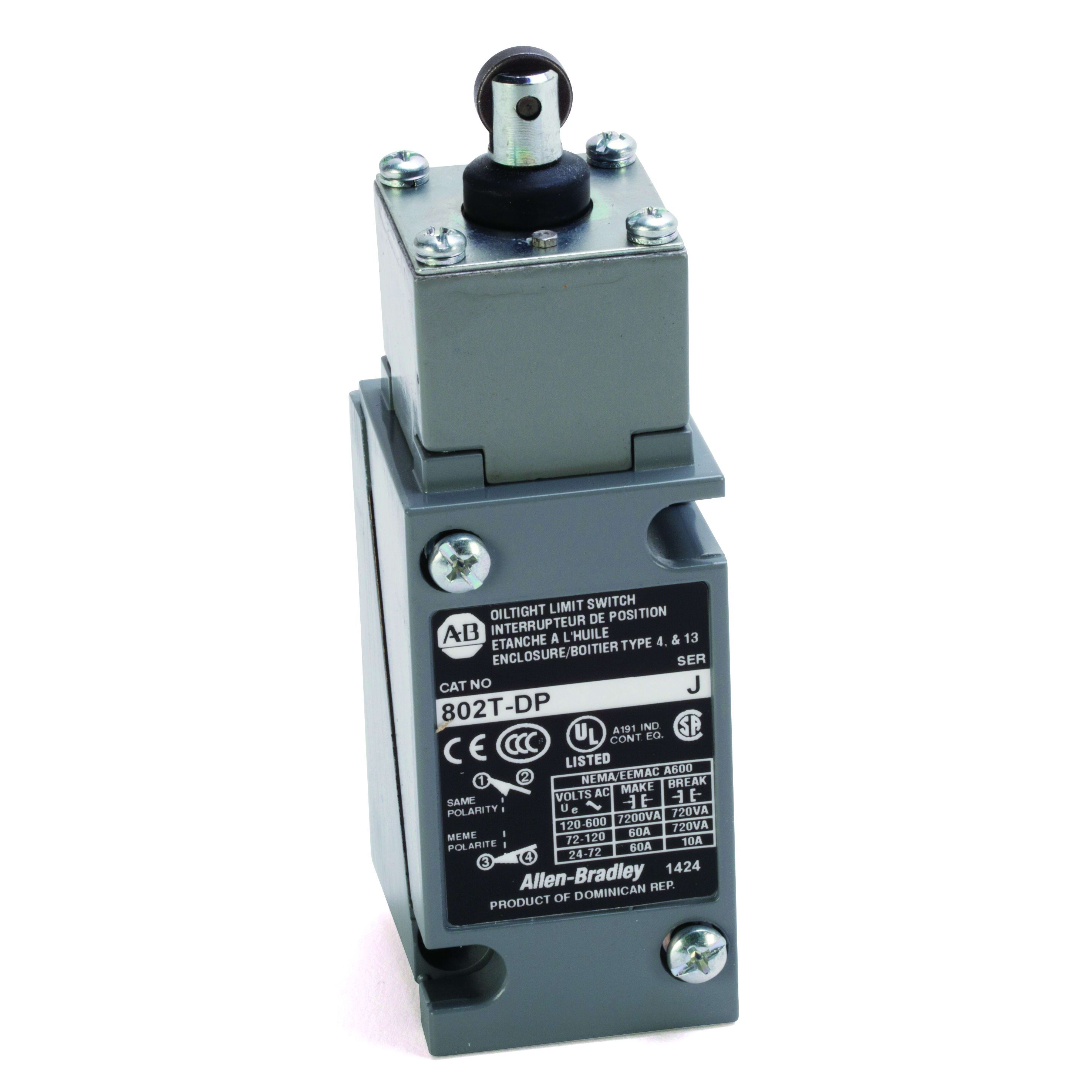 Allen-Bradley L Switch PLUG IN TOP PUSH ROLL