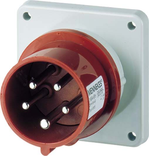 Mennekes str.Panel Inlet IP44 16A 5p 400V 6h