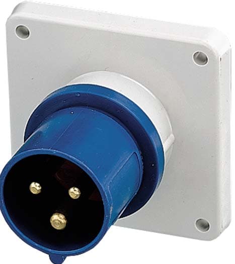 Mennekes str.Panel Inlet IP44 32A 3p 230V 6h
