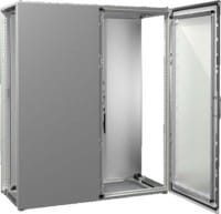 Rittal Rittal VX Baying enclosure 1200Wx1600Hx500D mm Two Door IP55 with one cam lock with mounting plate