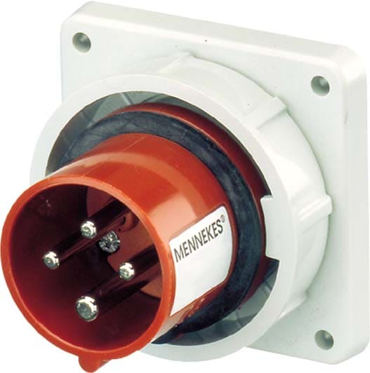 Mennekes str.Panel Inlet IP67 32A 4p 400V 6h