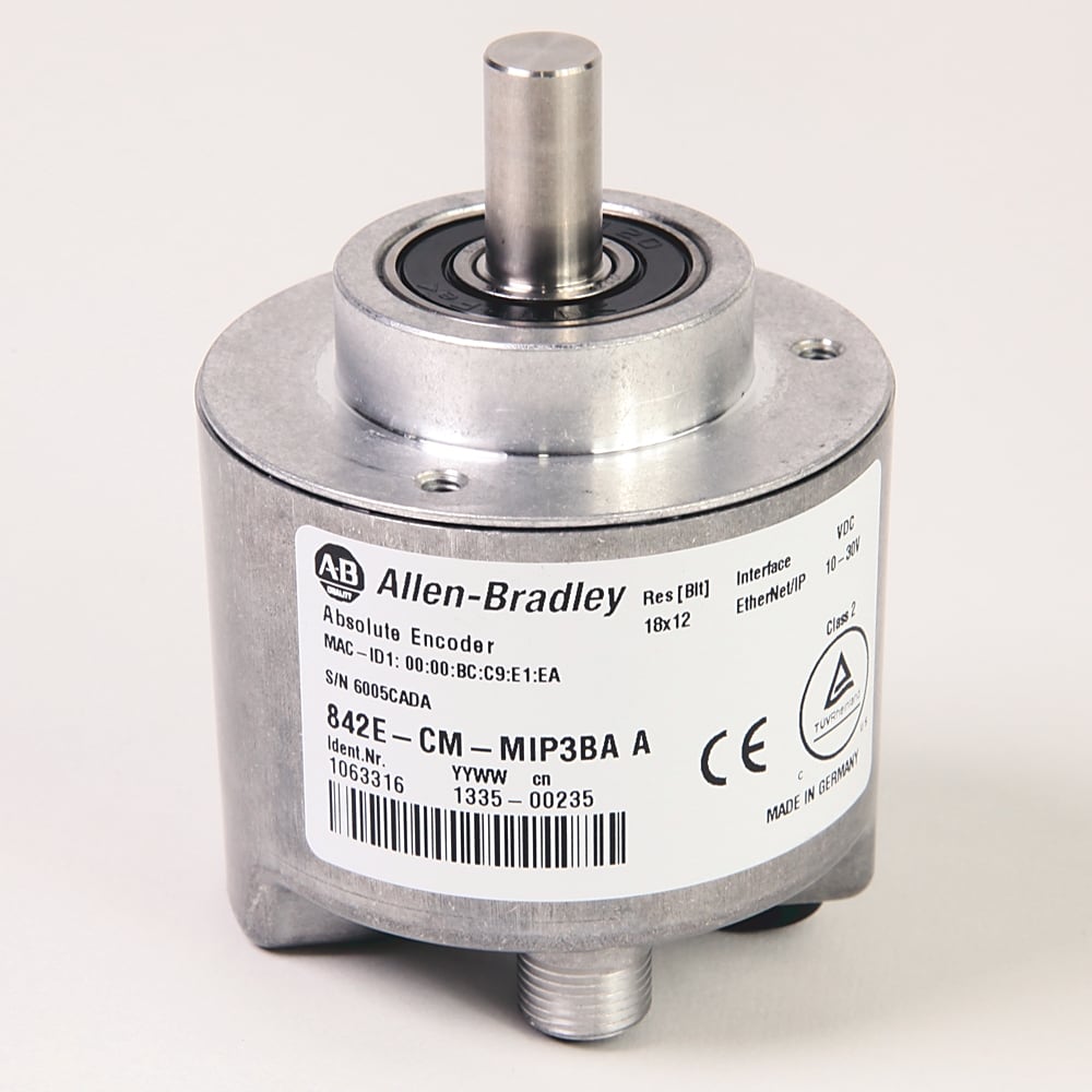 Allen-Bradley EtherNet/IP Encoders, CIP Motion, Integr