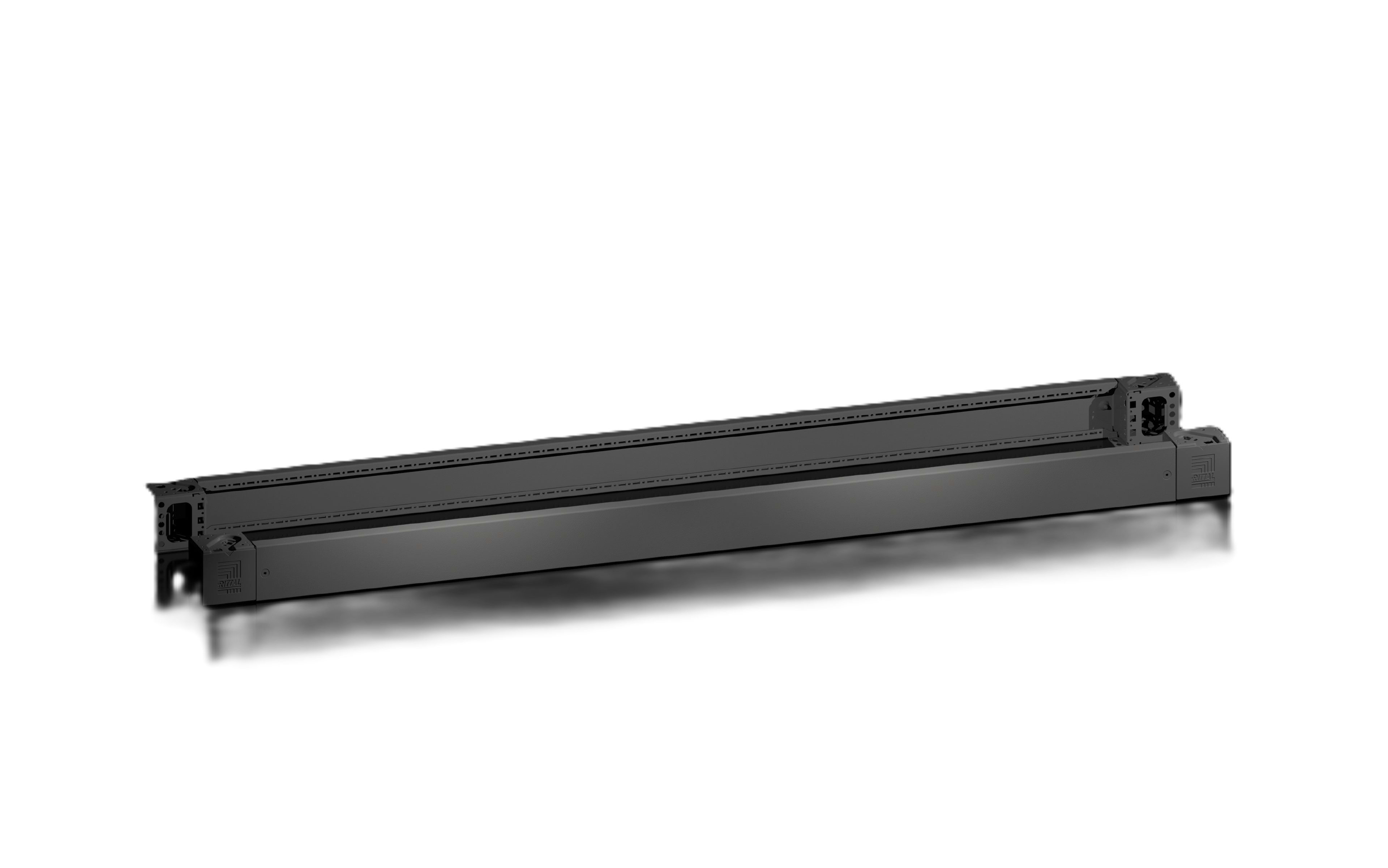 Rittal VX Base/Plinth Corner Piece with Trim Panel Front and Rear 100mm Height
